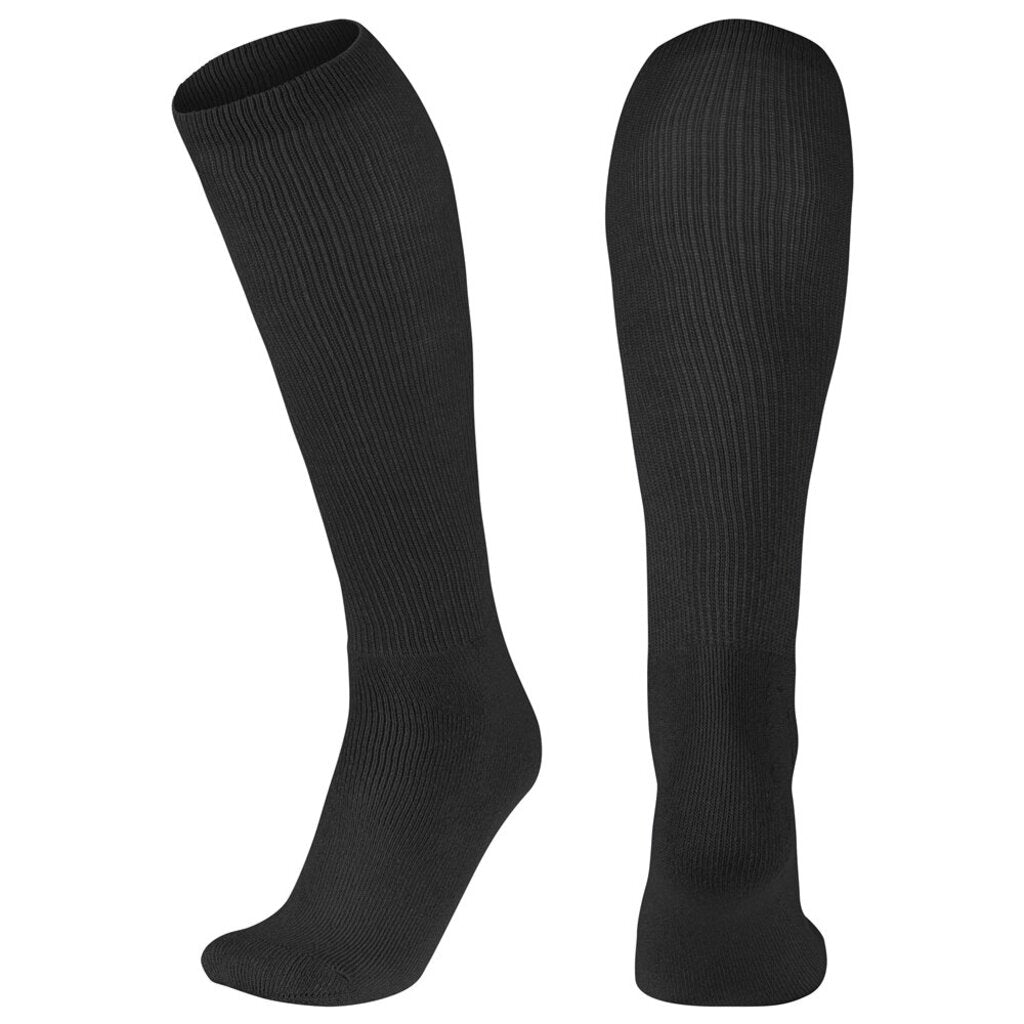 ATHLETIC APPAREL Champro AS2 Over-the-Calf Multi-Sport Socks (Multiple Colors) Champro Black New