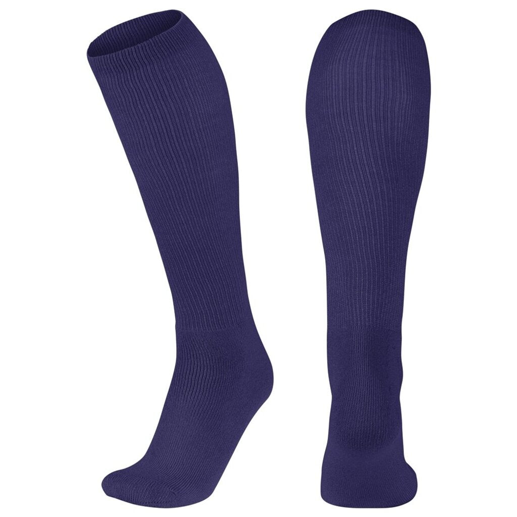 ATHLETIC APPAREL Champro AS2 Over-the-Calf Multi-Sport Socks (Multiple Colors) Champro Purple New