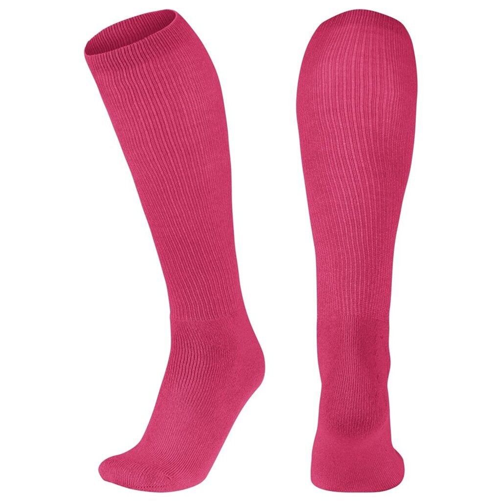 ATHLETIC APPAREL Champro AS2 Over-the-Calf Multi-Sport Socks (Multiple Colors) Champro Hot Pink New