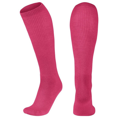 ATHLETIC APPAREL Champro AS2 Over-the-Calf Multi-Sport Socks (Multiple Colors) Champro Hot Pink New