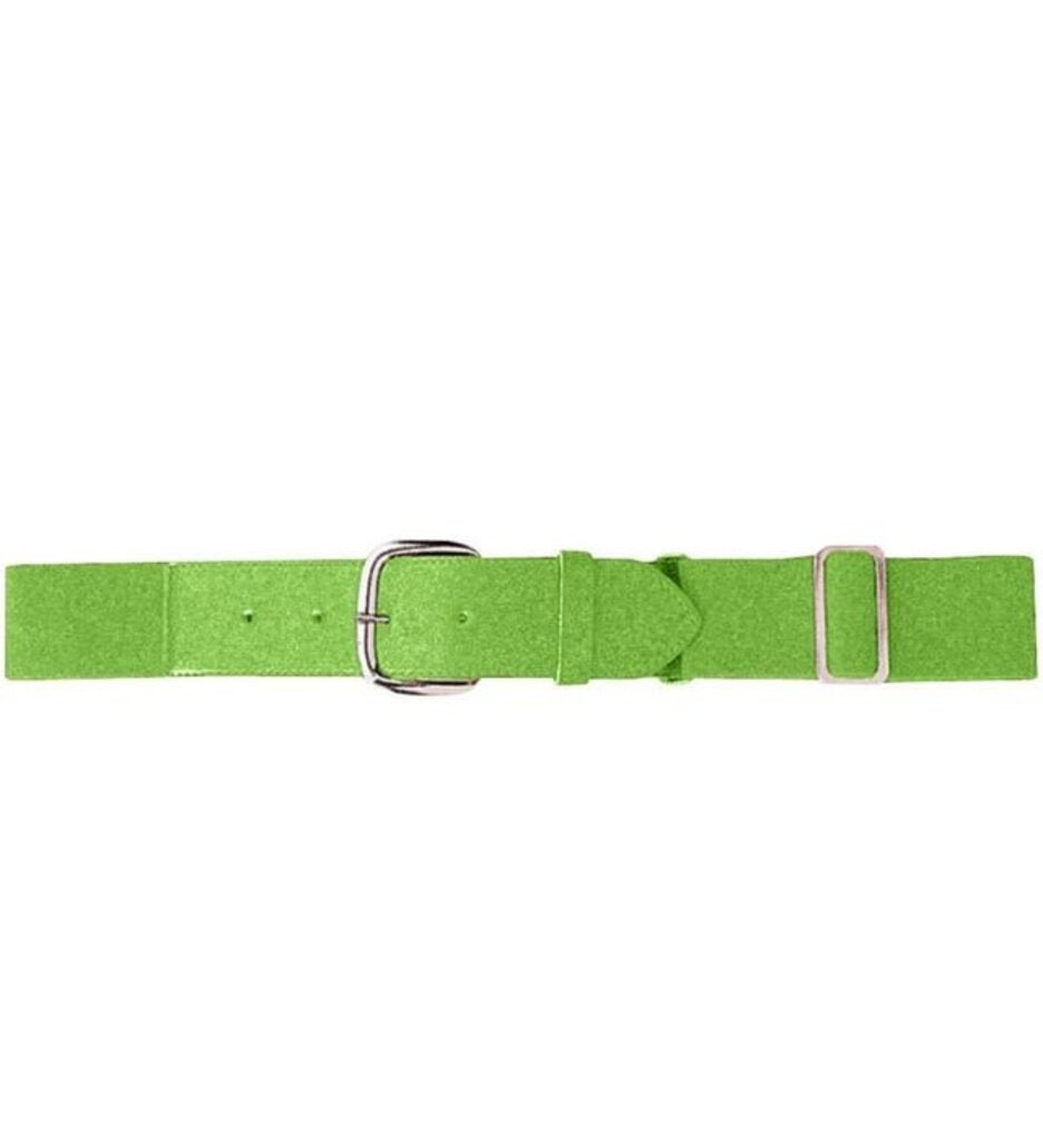 BASEBALL & SOFTBALL Augusta Sportswear Adjustable Elastic Baseball & Softball Belt (Multiple Colors) Augusta Sportswear Lime New