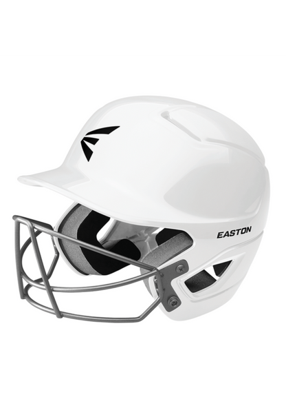 Easton Alpha 3.0 Fastpitch Softball Batting Helmet (Small) - TB Small White New - 2nd String Sports