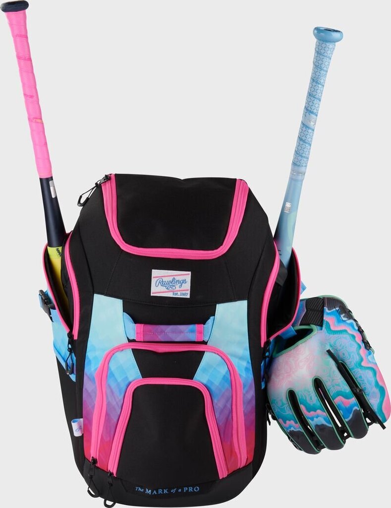 Rawlings Franchise 2 Players Backpack Bat Bag (Multiple Colors)