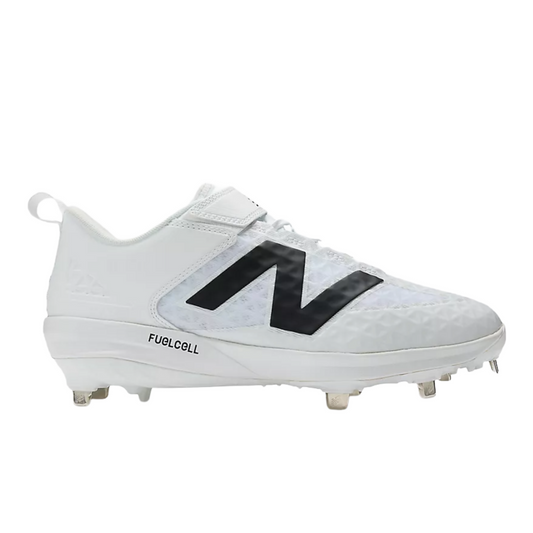 New Balance New Balance Men's FuelCell 4040V8 Metal Baseball Cleats (White or Black) at 2nd String Sports Stuarts Draft VA