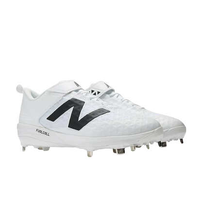 New Balance Men's FuelCell 4040V8 Metal Baseball Cleats (White or Black)