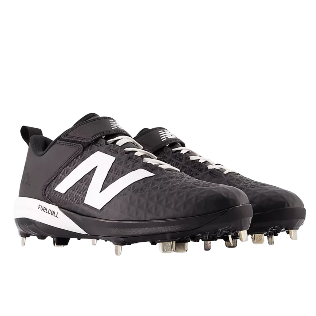 New Balance Men's FuelCell 4040V8 Metal Baseball Cleats (White or Black)