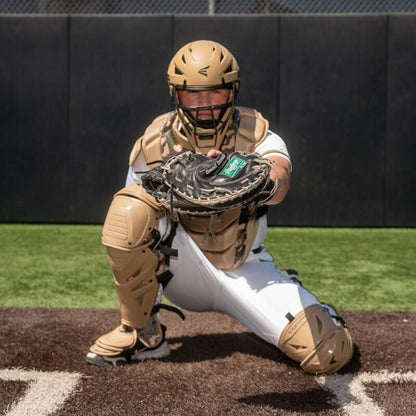 Baseball Catcher Set Easton MAV X NOCSAE - Columbia Blue/Military Camo/Light Grey