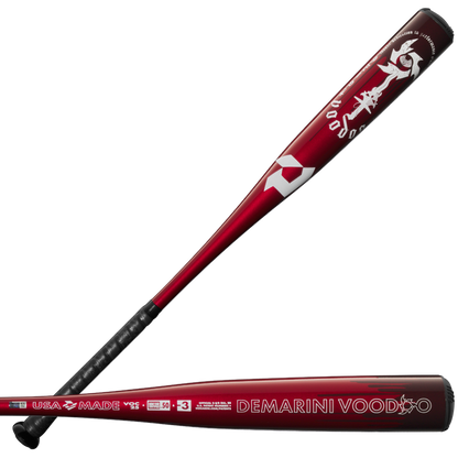 2025 Demarini Voodoo One BBCOR Baseball Bat - 33 30 Red White New - 2nd String Sports