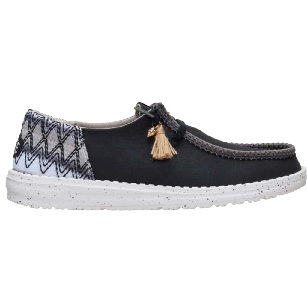 Hey Dude Women's Wendy Funk Beach Woven Shoes - Black/Multi - Black Multi New - 2nd String Sports