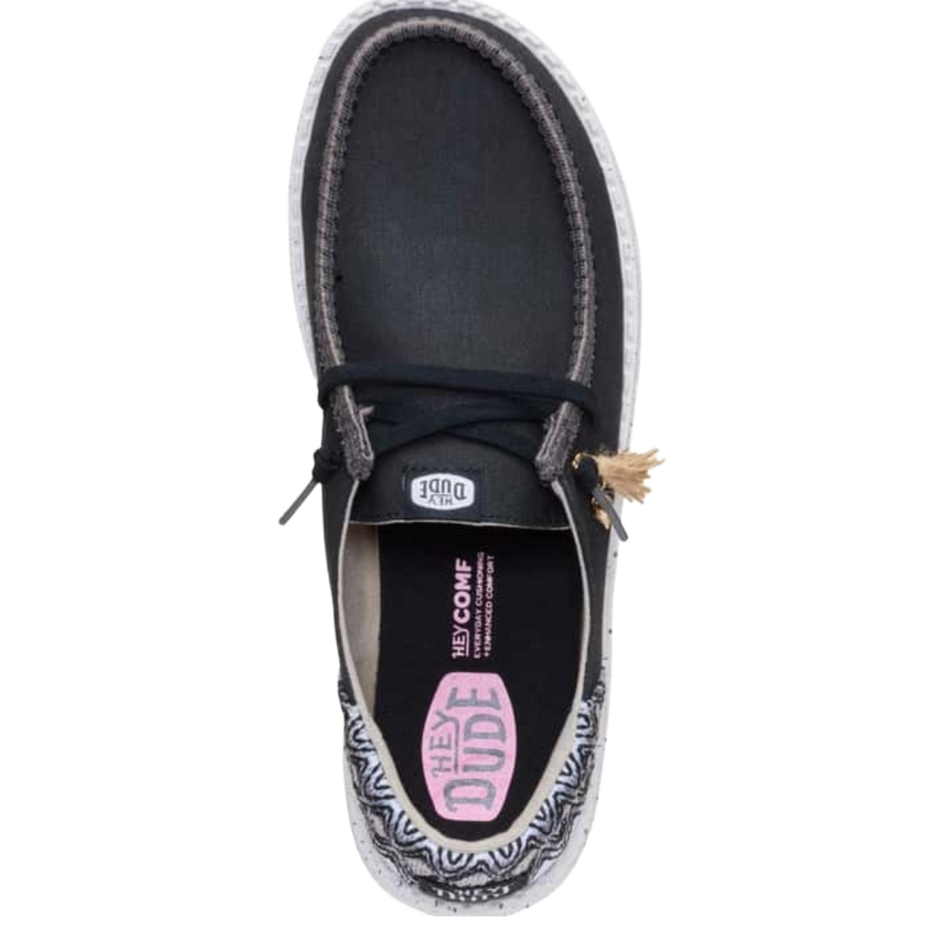 Hey Dude Women's Wendy Funk Beach Woven Shoes - Black/Multi - - 2nd String Sports