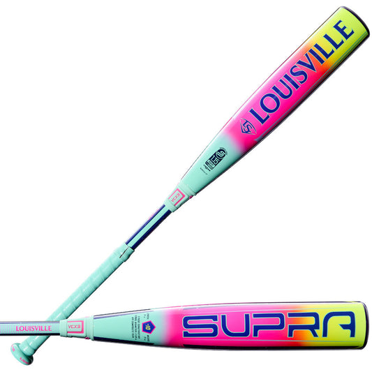 2027 Louisville Slugger Supra USSSA (Travel) Baseball Bat -10 - Green Y P New - 2nd String Sports