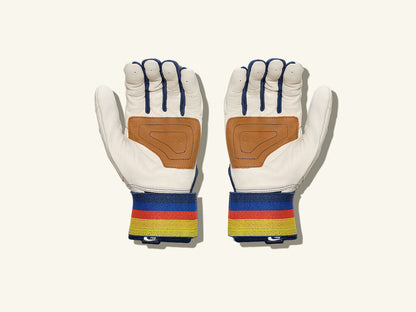 Combat Combat MFG LE Coastal Series Long Strap Adult Batting Gloves - Cream at 2nd String Sports Stuarts Draft VA
