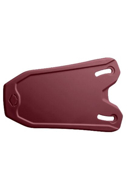 Evoshield XVT Bilateral Face Shield (C-Flap) - Matte Maroon - OSFA Maroon New - 2nd String Sports