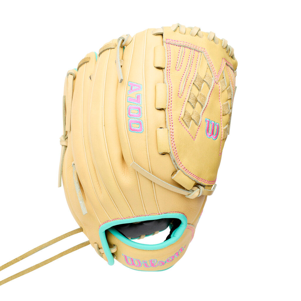 2027 Wilson 12.5" A700 Fastpitch Softball Outfield Glove - - 2nd String Sports