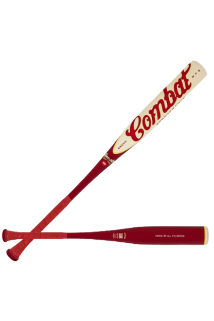 Combat MFG Spec A1 Red Rider BBCOR Baseball Bat - Steel Horses Drop - Red New - 2nd String Sports
