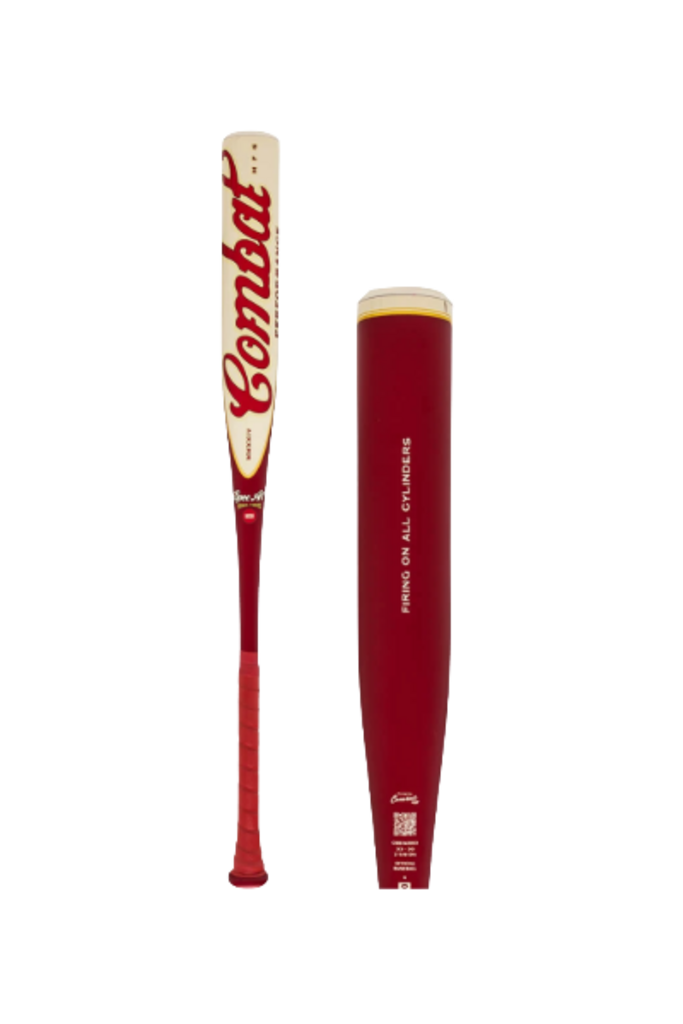 Combat MFG Spec A1 Red Rider BBCOR Baseball Bat - Steel Horses Drop - - 2nd String Sports