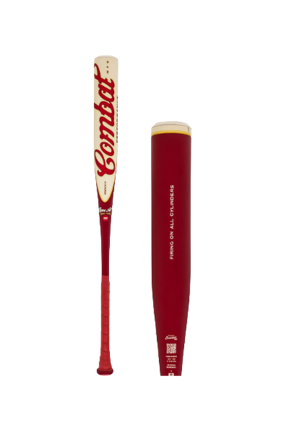 Combat MFG Spec A1 Red Rider BBCOR Baseball Bat - Steel Horses Drop - - 2nd String Sports