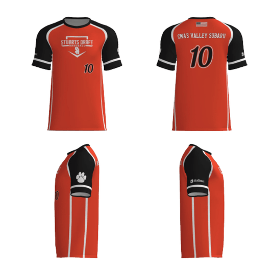 2nd String Sports Coach Campbell Tee Ball Fan Replica Jersey (CMA's Valley Subaru Sponsor) at 2nd String Sports Stuarts Draft VA