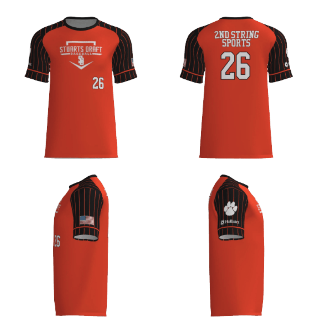 Coach Cook Tee Ball Fan Replica Jersey (2nd String Sports Sponsor) - - 2nd String Sports