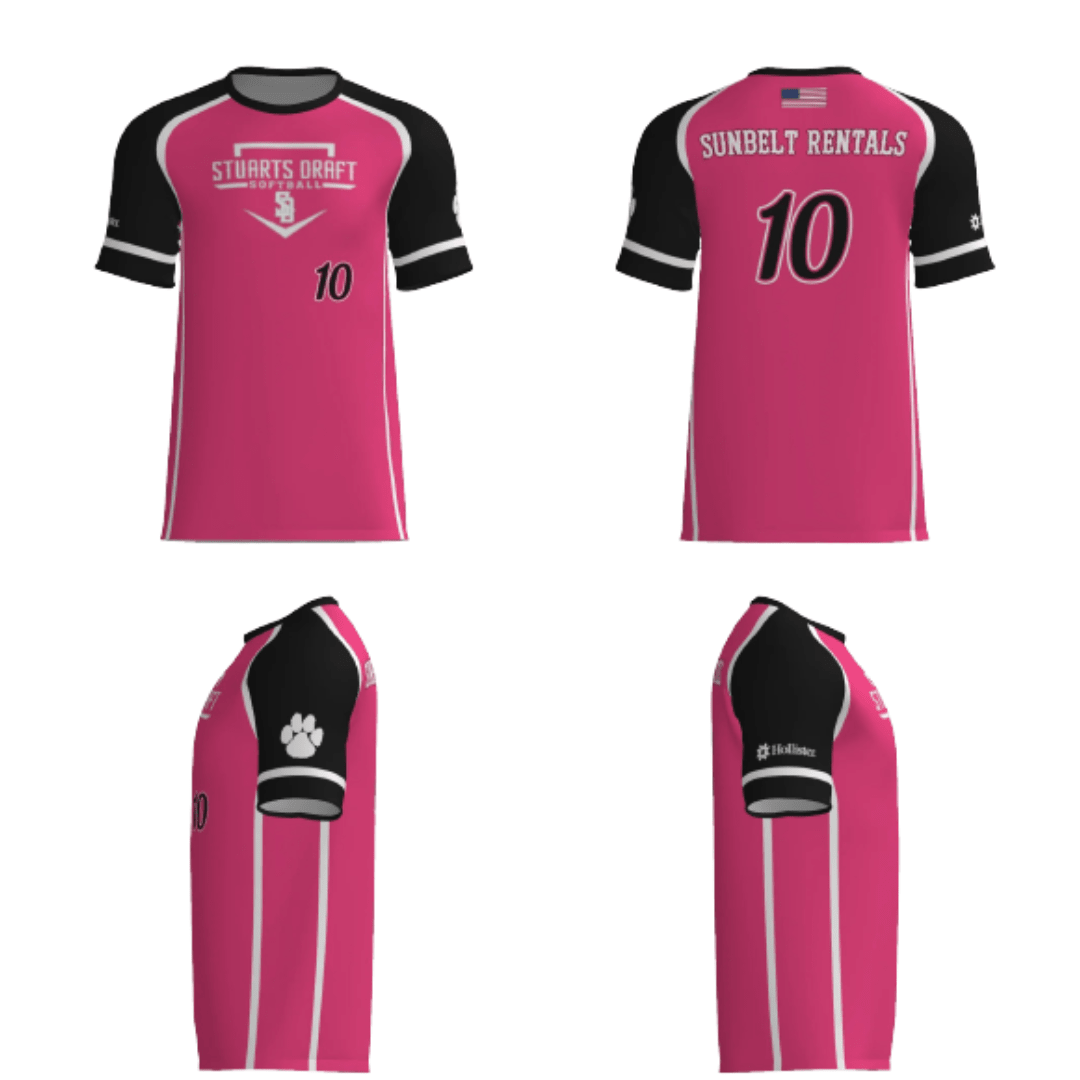 Coach Davis 14U Softball Fan Replica Jersey (Sunbelt Rentals Sponsor) - - 2nd String Sports