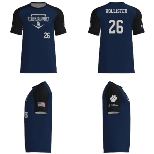 Coach Dolan Tee Ball Fan Replica Jersey (Hollister Sponsor) - - 2nd String Sports