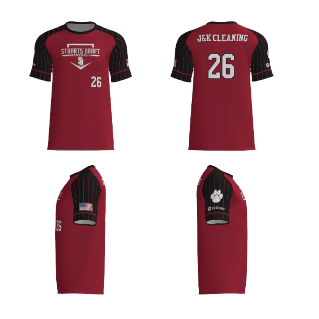 Coach Griffith Rookies Baseball Fan Replica Jersey (J&K Cleaning Sponsor) - - 2nd String Sports