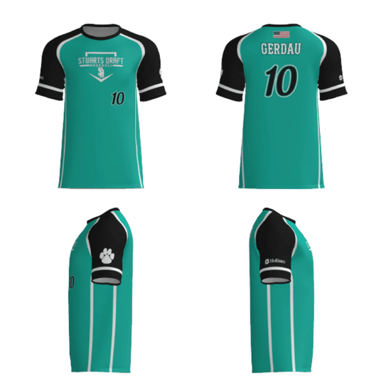 2nd String Sports Coach Marston Minors Baseball Fan Replica Jersey (Gerdau Sponsor) at 2nd String Sports Stuarts Draft VA