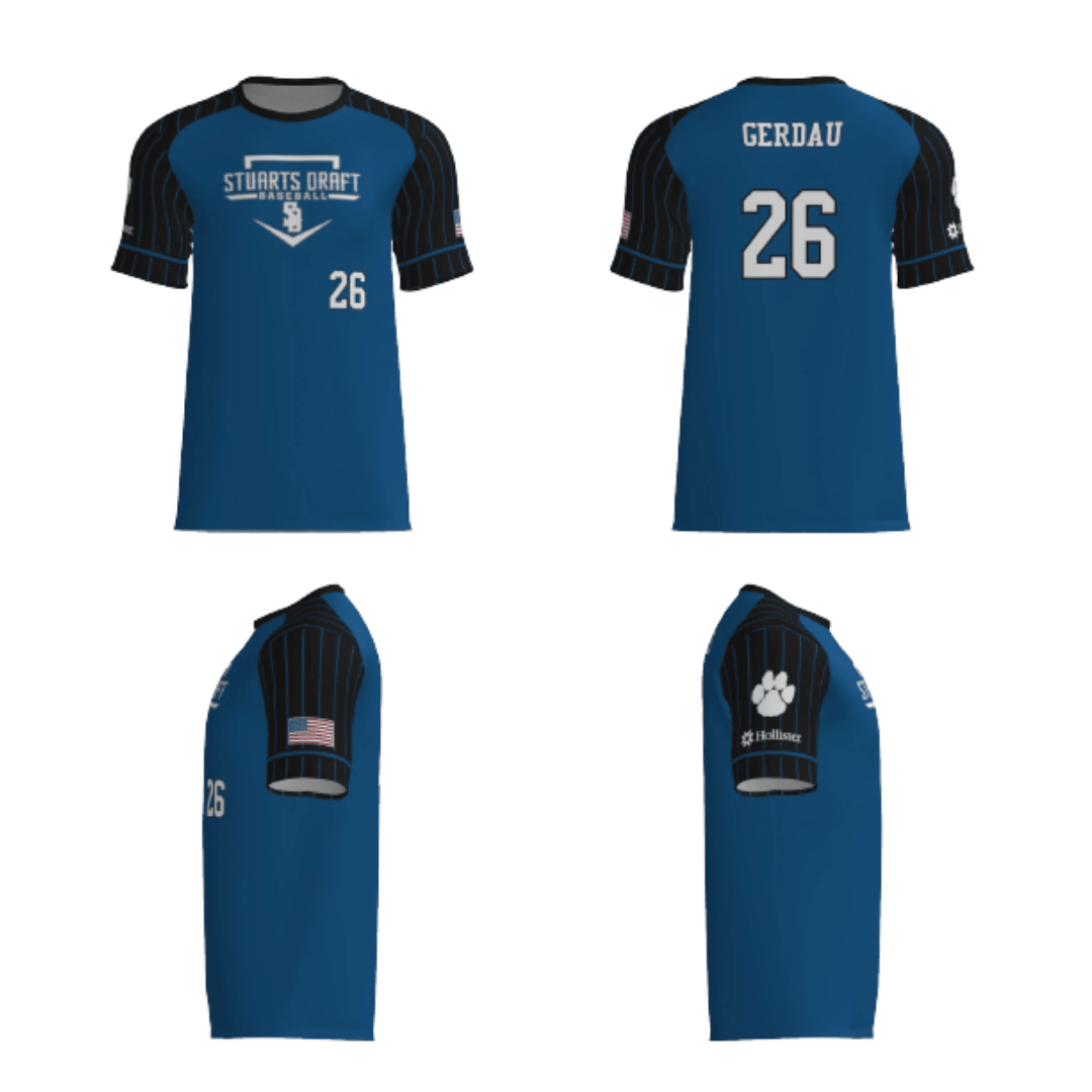 Coach Nelson Minors Baseball Fan Replica Jersey (Gerdau Sponsor) - - 2nd String Sports