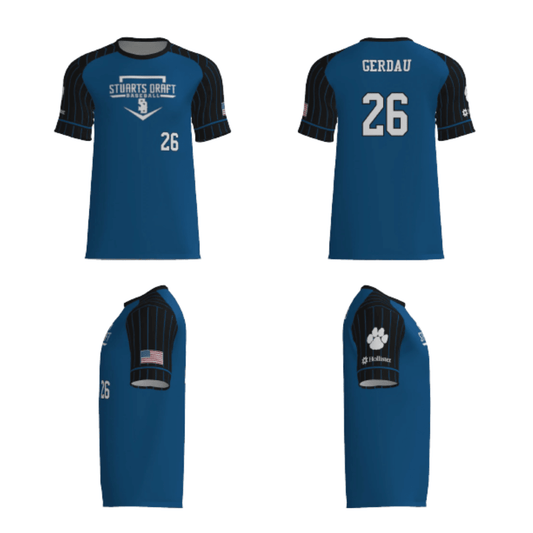 Coach Nelson Minors Baseball Fan Replica Jersey (Gerdau Sponsor) - - 2nd String Sports