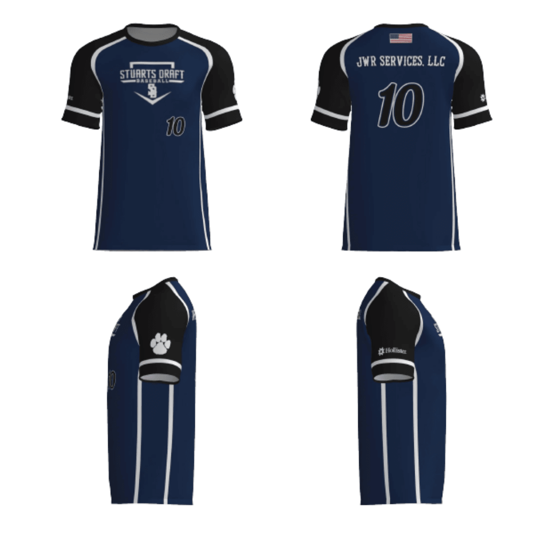 2nd String Sports Coach Sanchez Tee Ball Fan Replica Jersey (JWR Services, LLC Sponsor) at 2nd String Sports Stuarts Draft VA