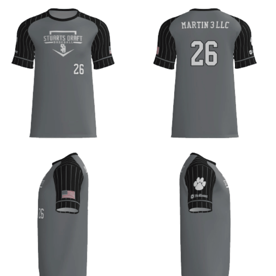 Coach Sorrells Tee Ball Fan Replica Jersey (Martin 3 LLC Sponsor) - - 2nd String Sports