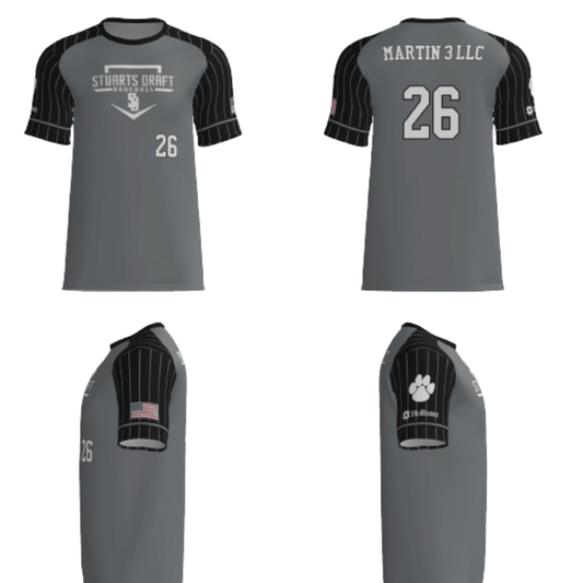 Coach Sorrells Tee Ball Fan Replica Jersey (Martin 3 LLC Sponsor) - - 2nd String Sports