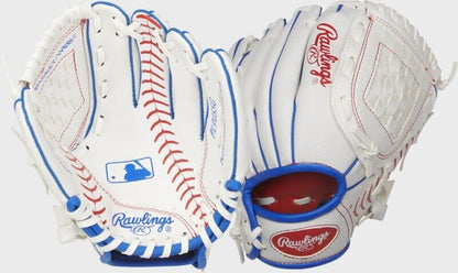 2nd String Sports Rawlings Player Series Youth 9" Tee Ball Glove (White w/Baseball Stitch) at 2nd String Sports Stuarts Draft VA