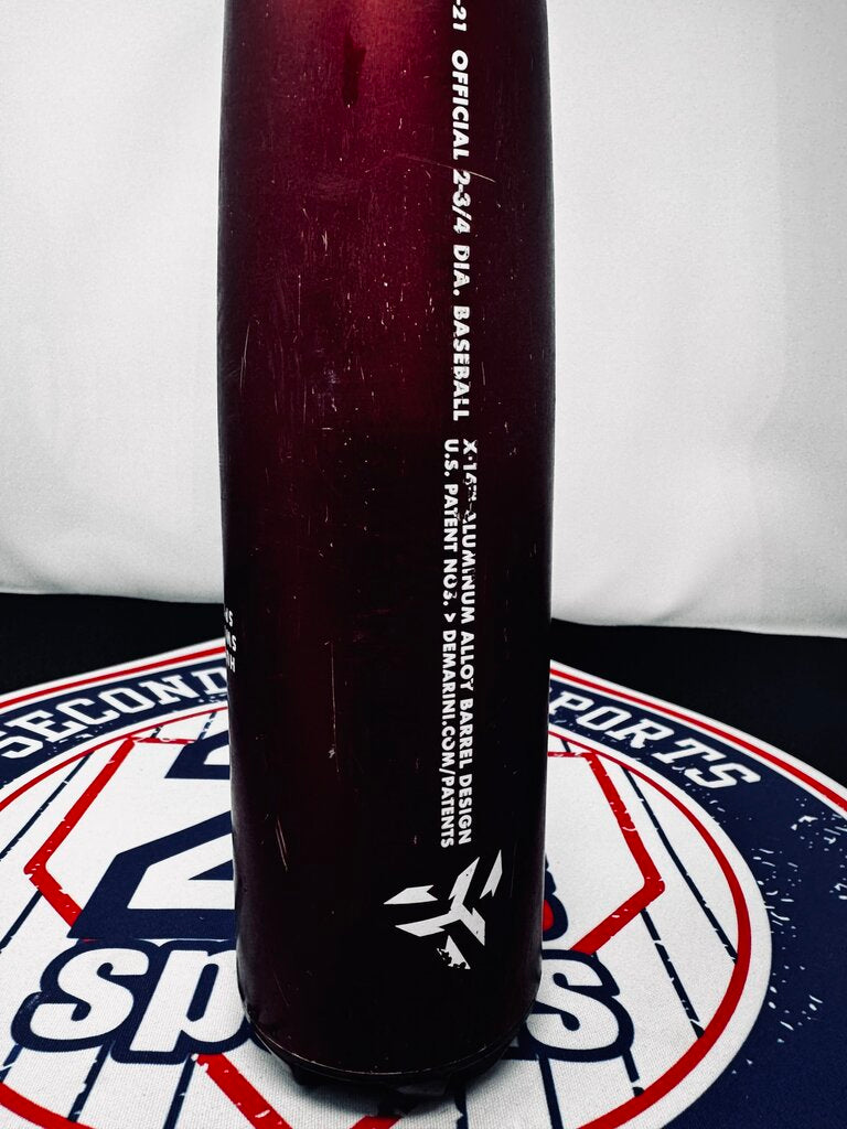 BASEBALL 2021 Demarini The Goods Two Piece -10 Used USSSA Baseball Bat 29 inch, 19 ounce Demarini