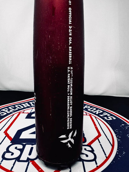 BASEBALL 2021 Demarini The Goods Two Piece -10 Used USSSA Baseball Bat 29 inch, 19 ounce Demarini