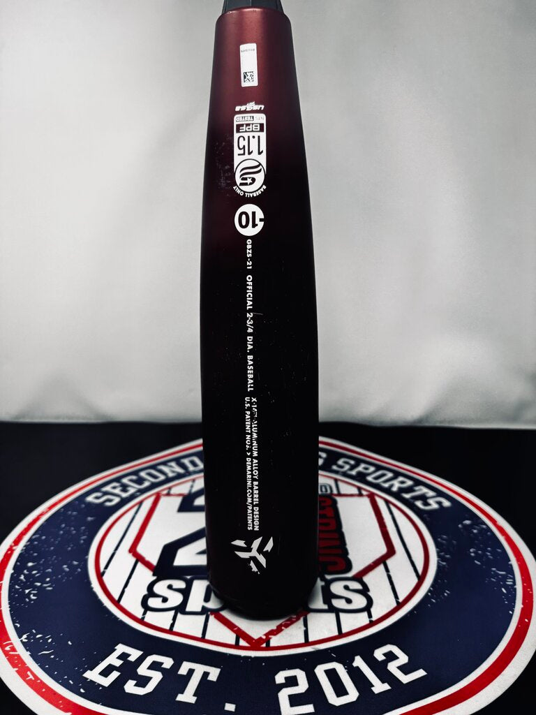 BASEBALL 2021 Demarini The Goods Two Piece -10 Used USSSA Baseball Bat 29 inch, 19 ounce Demarini