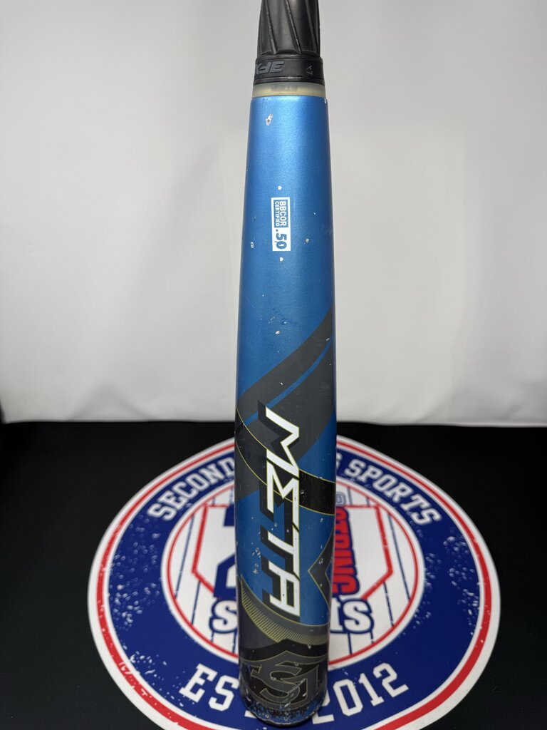 BASEBALL 2020 Louisville Slugger Meta (Blue Meta) Used BBCOR Baseball Bat 32 inch, 29 ounce Louisville Slugger