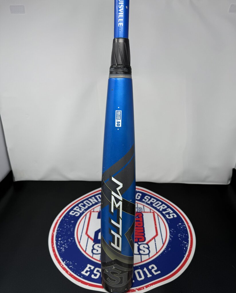 BASEBALL 2020 Louisville Slugger Meta (Blue Meta) Used BBCOR Baseball Bat 32 inch, 29 ounce Louisville Slugger