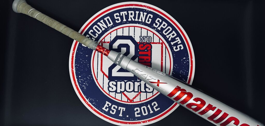 BASEBALL Marucci Cat X Composite -8 Used USSSA Baseball Bat 31 inch, 23 ounce Marucci 31 23 Silver Red Used
