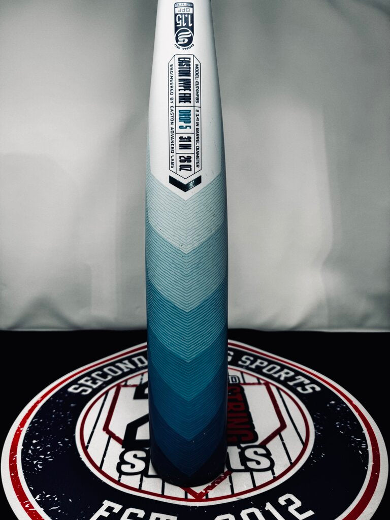 BASEBALL 2024 Easton Hype Fire Arctic Flame -5 Used USSSA Baseball Bat 31 inch, 26 ounce Easton