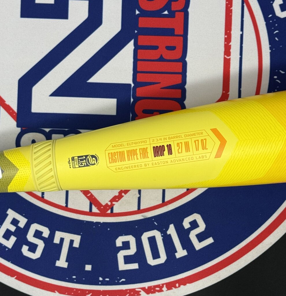 BASEBALL 2024 Easton Hype Fire -10 USSSA Baseball Bat Used 27 inch, 17 ounce Easton