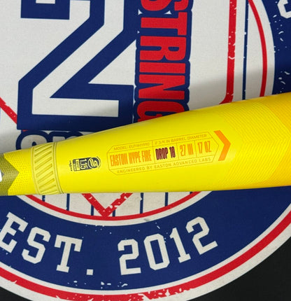 BASEBALL 2024 Easton Hype Fire -10 USSSA Baseball Bat Used 27 inch, 17 ounce Easton