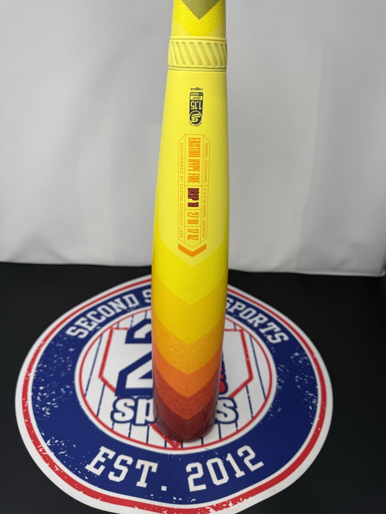 BASEBALL 2024 Easton Hype Fire -10 USSSA Baseball Bat Used 27 inch, 17 ounce Easton