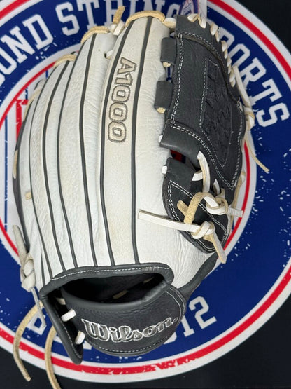 FASTPITCH SOFTBALL Wilson A1000 P12 12" Used Fastpitch Softball Glove Wilson 12" White Grey Used