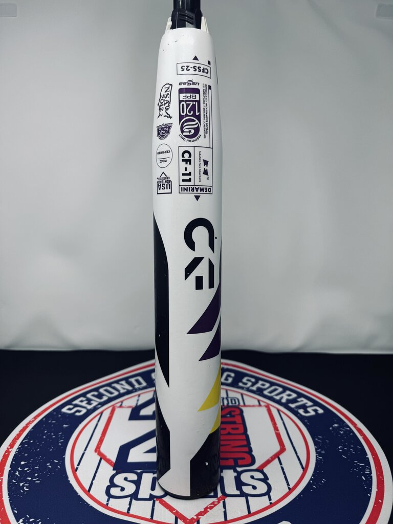 FASTPITCH SOFTBALL 2025 Demarini CF -11 Used Fastpitch Softball Bat 28 inch, 17 ounce Demarini