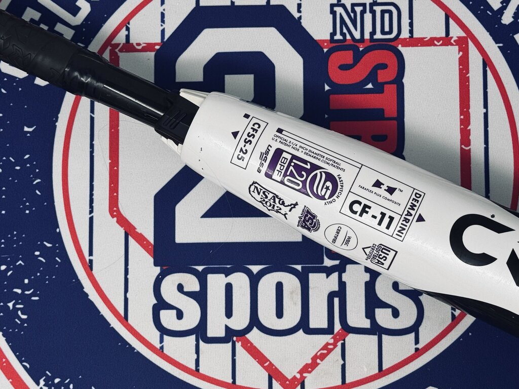 FASTPITCH SOFTBALL 2025 Demarini CF -11 Used Fastpitch Softball Bat 28 inch, 17 ounce Demarini