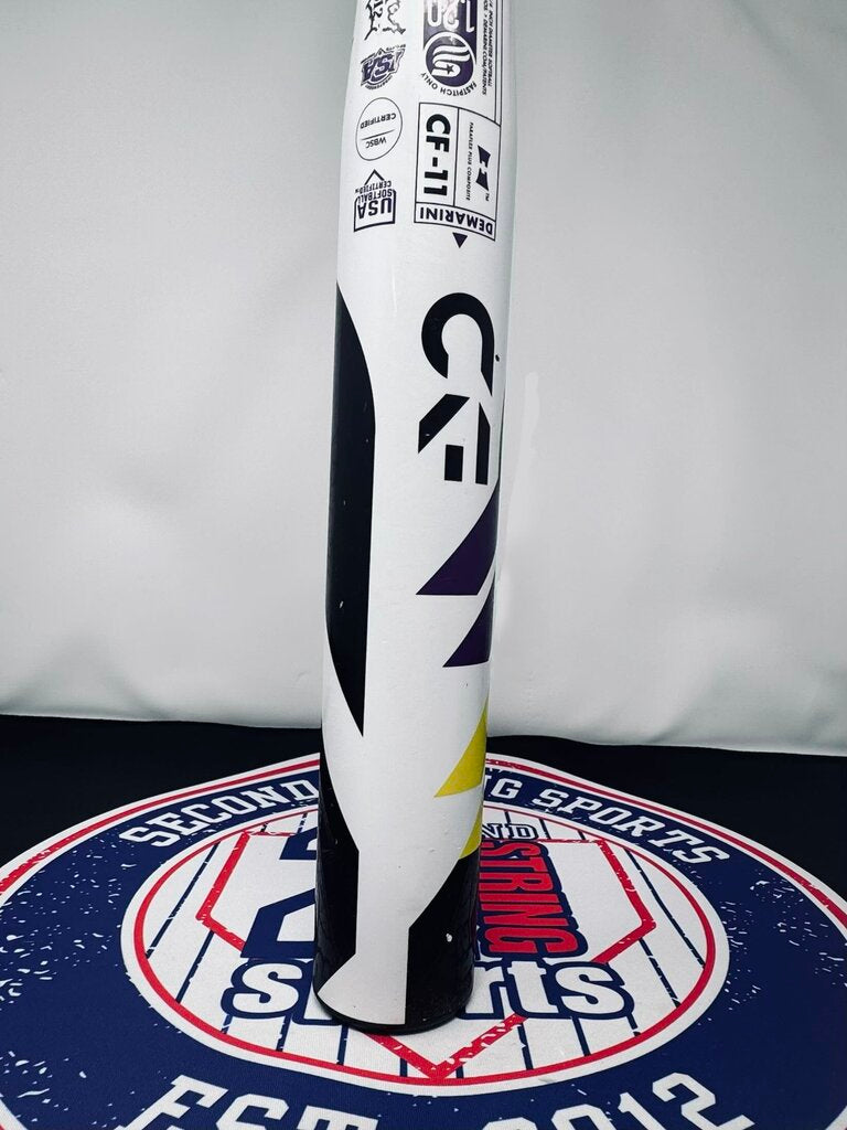 FASTPITCH SOFTBALL 2025 Demarini CF -11 Used Fastpitch Softball Bat 28 inch, 17 ounce Demarini