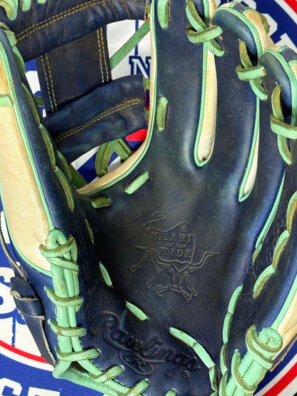BASEBALL Rawlings Heart of the Hide 11.5" Used Baseball Glove Rawlings