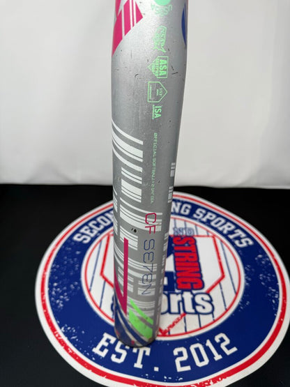 FASTPITCH SOFTBALL 2015 Demarini CF7 -11 Used Fastpitch Softball Bat 30 inch, 19 ounce (RARE) Demarini