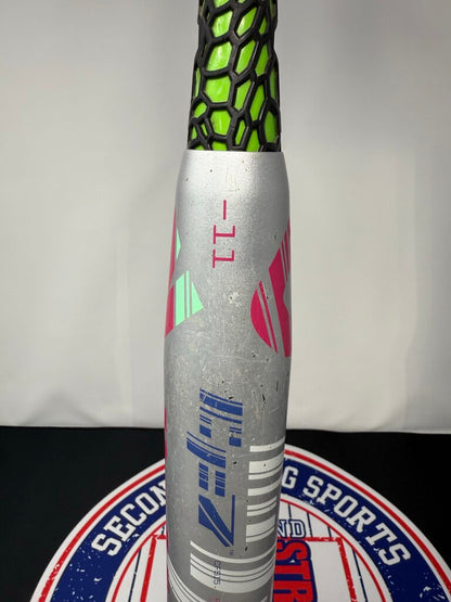 FASTPITCH SOFTBALL 2015 Demarini CF7 -11 Used Fastpitch Softball Bat 30 inch, 19 ounce (RARE) Demarini